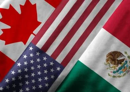 USMCA: United States, Mexico, & Canadian Flags